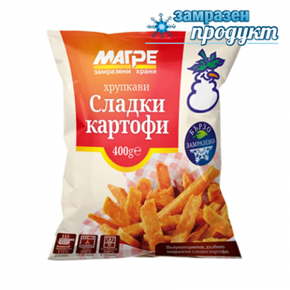 Сладки картофи за пържене Магре 400г