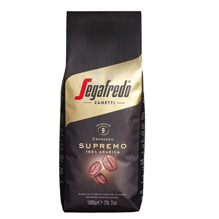 Кафе на зърна Сегафредо 1кг Супремо 100% Арабика Кафе на зърна Сегафредо 1кг Супремо 100% Арабика