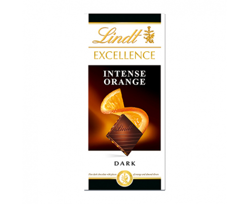Шоколад Линдт Ексълънс 100г Натурален с портокал Шоколад Линдт Ексълънс 100г Натурален с портокал