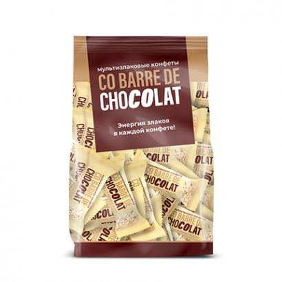 Шоколадови бонбони Со Баре Де Шоколат 200г Млечни