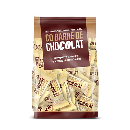 Шоколадови бонбони Со Баре Де Шоколат 200г Млечни