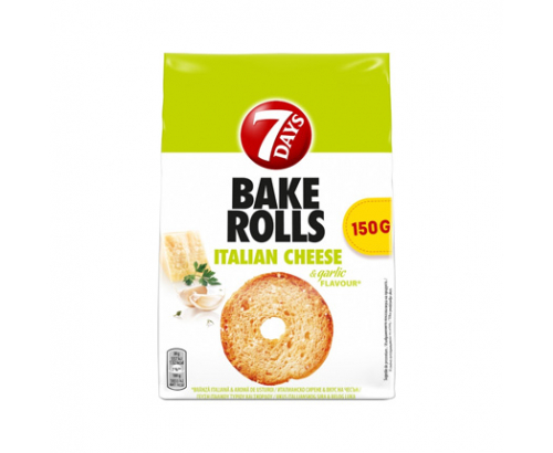 Сухар Бейкролс 150г Италиански сирена и чесън Сухар Бейкролс 150г Италиански сирена и чесън