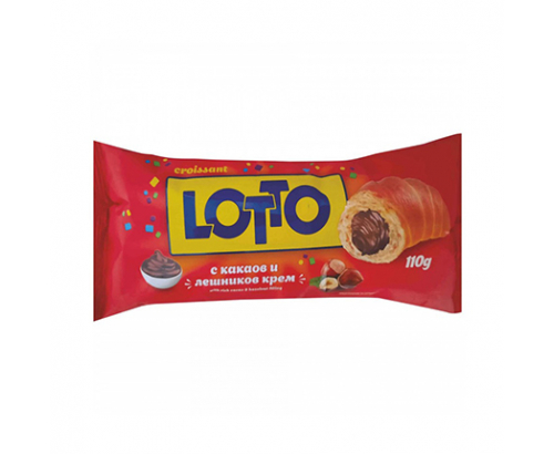 Кроасан Лотто 110г Какао и лешник Кроасан Лотто 110г Какао и лешник