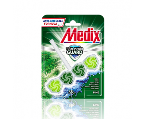 Ароматизатор за тоалетна Медикс 55г Бор Ароматизатор за тоалетна Медикс 55г Бор