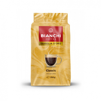 Кафе на зърна Бианчи Фамилия Д'оро 250г Класик