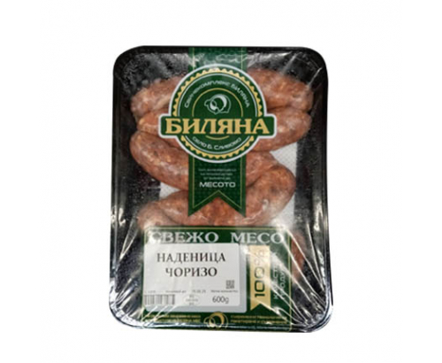 Наденица чоризо Биляна Мес 600г Наденица чоризо Биляна Мес 600г