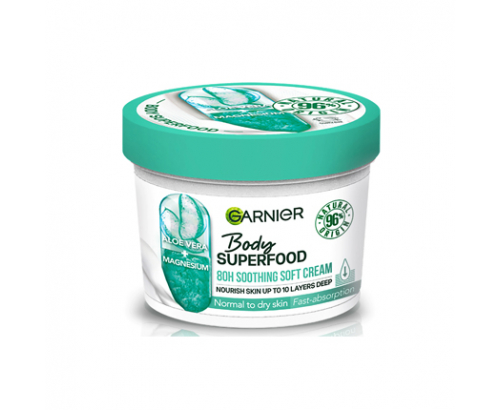 Крем за тяло Гарние Супер Фууд 380мл Алое Крем за тяло Гарние Супер Фууд 380мл Алое