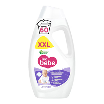 Гел за пране Тео Бебе 2,7л Лавандула Гел за пране Тео Бебе 2,7л Лавандула