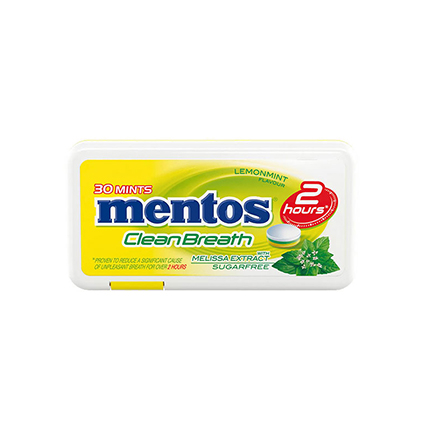 Бонбони Ментос 30г Лимонова мента