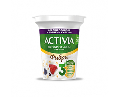 Активиа Фибри 280г С горски плодове Активиа Фибри 280г С горски плодове