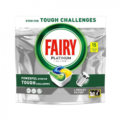 Таблетки за съдомиялна Фейри 15бр Платинум